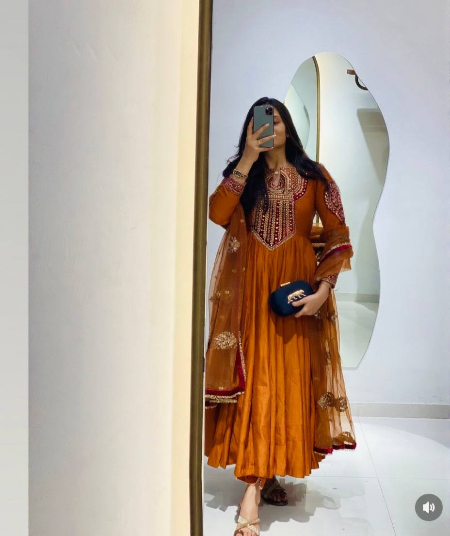 Wedding & Sangeet Wear Anarkali Suit for Women.