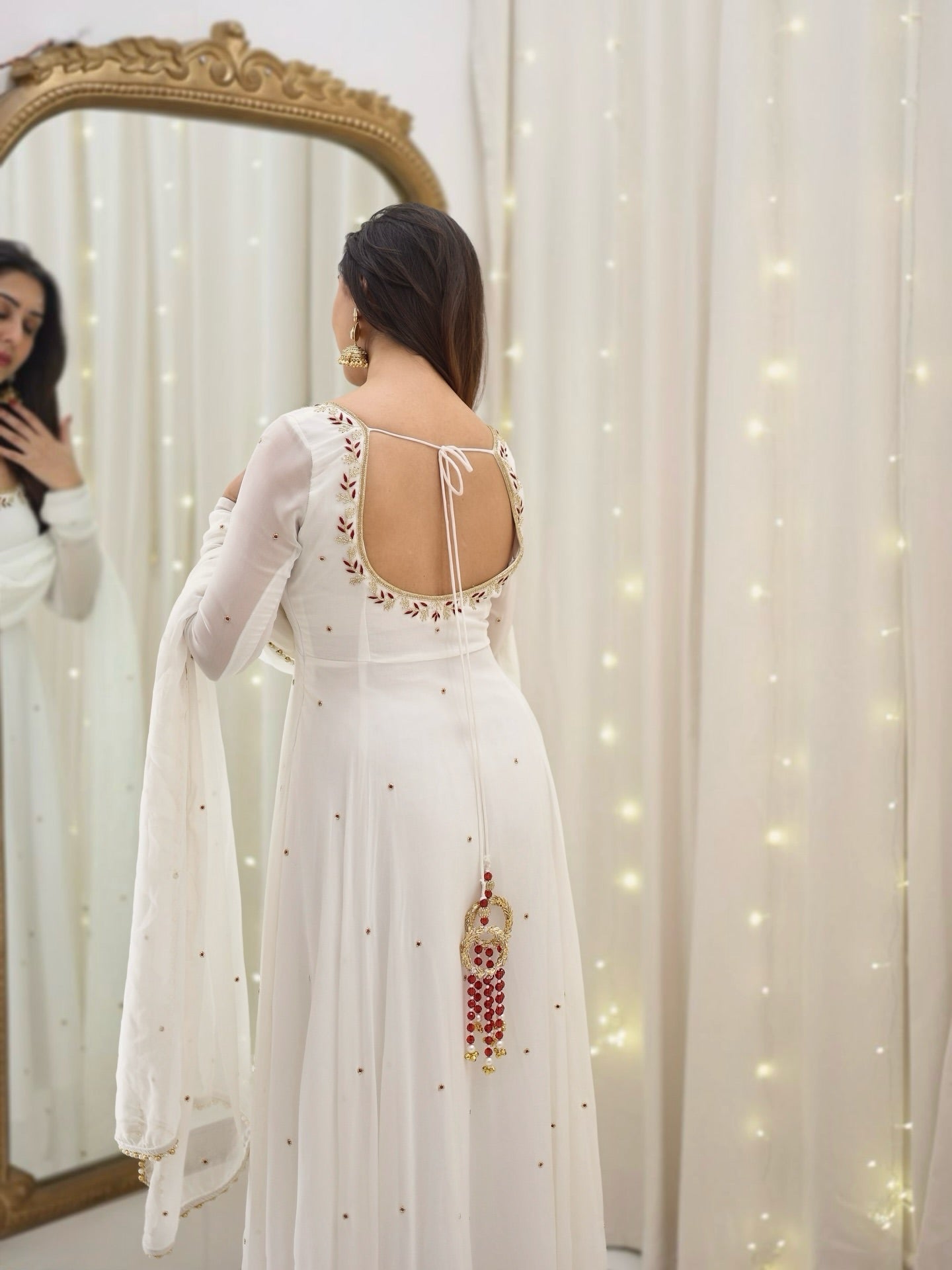 Apsara Anarkali Hand-work Embellished Suits set