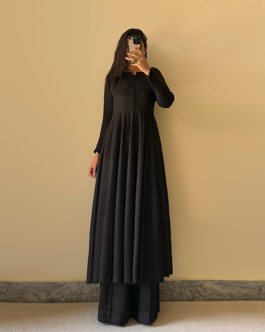 Elegant Pure Faux Georgette Kurta Dupatta Set With Palazzo