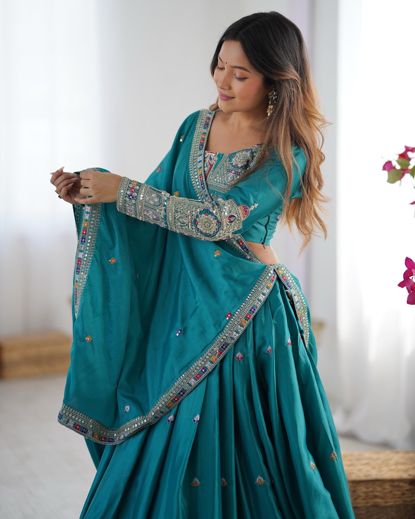 Stylish Designer Lehengacholi Set For Women