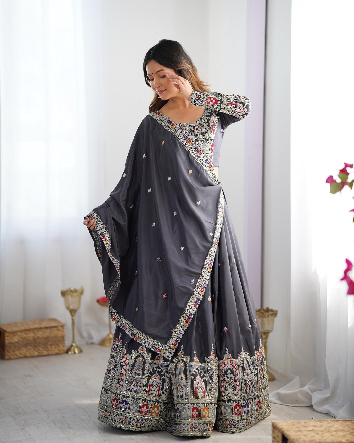 Stylish Designer Lehengacholi Set For Women