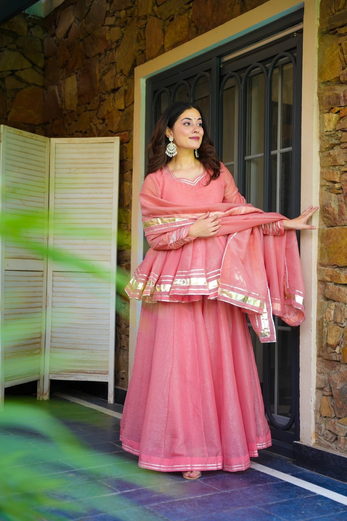 Blush Elegance Womens Kurta set