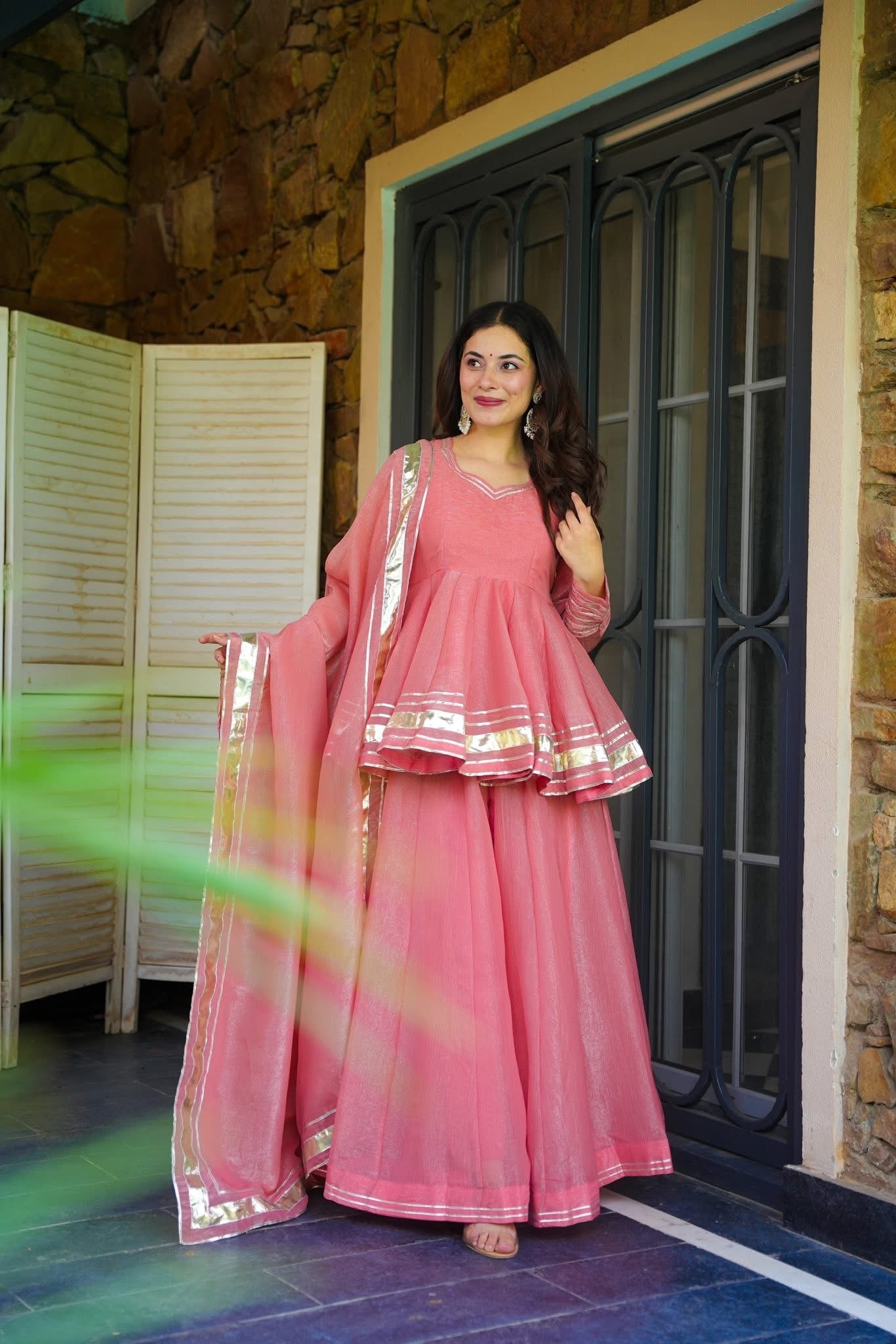 Blush Elegance Womens Kurta set