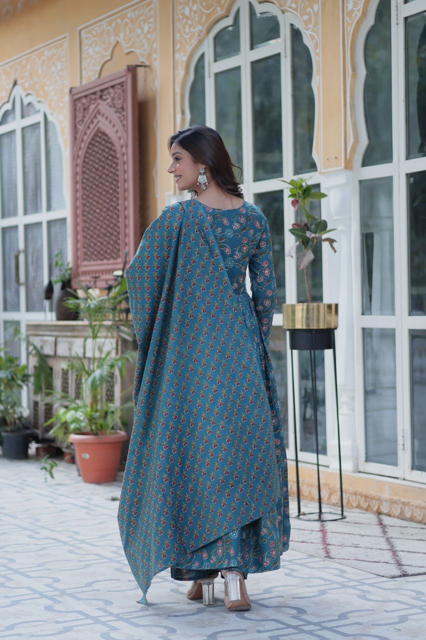 Elegant Pure Cotton 3-Piece Suit Set