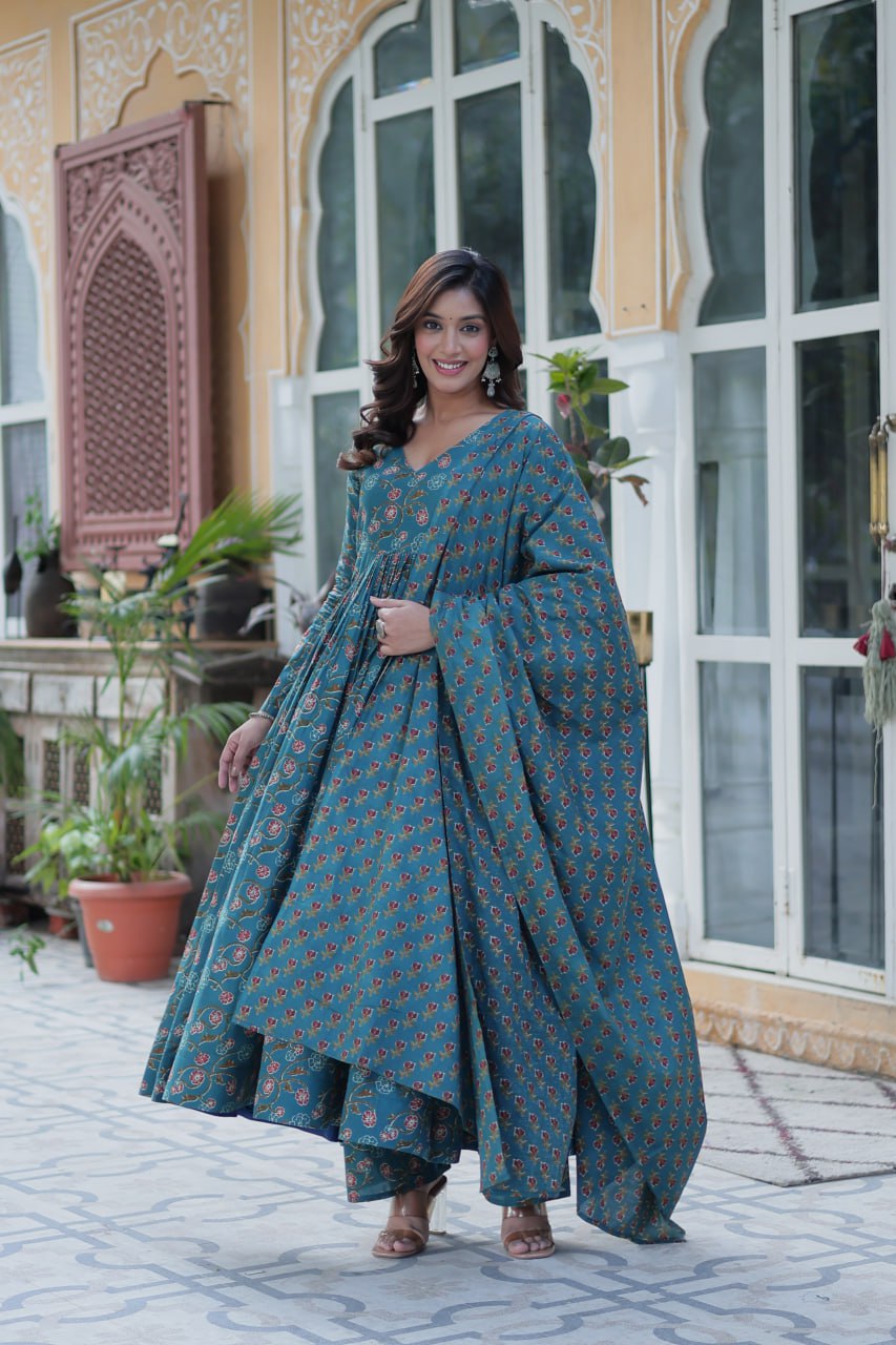 Elegant Pure Cotton 3-Piece Suit Set