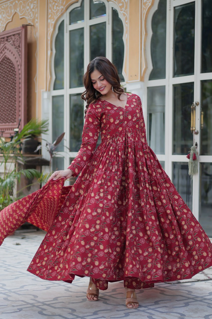 Elegant Pure Cotton 3-Piece Suit Set