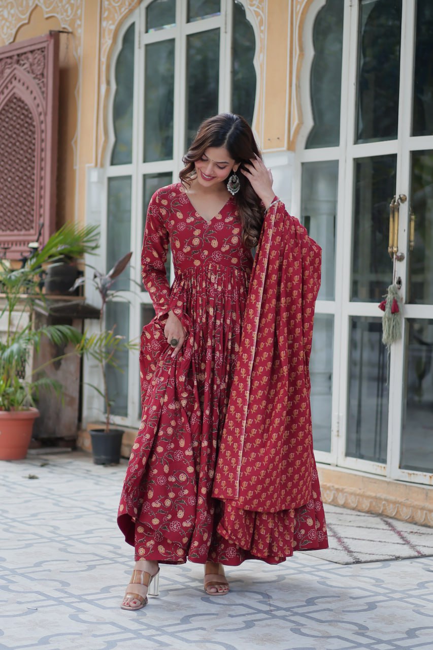 Elegant Pure Cotton 3-Piece Suit Set