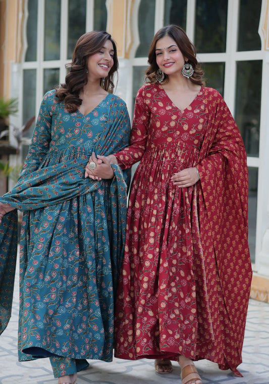 Elegant Pure Cotton 3-Piece Suit Set