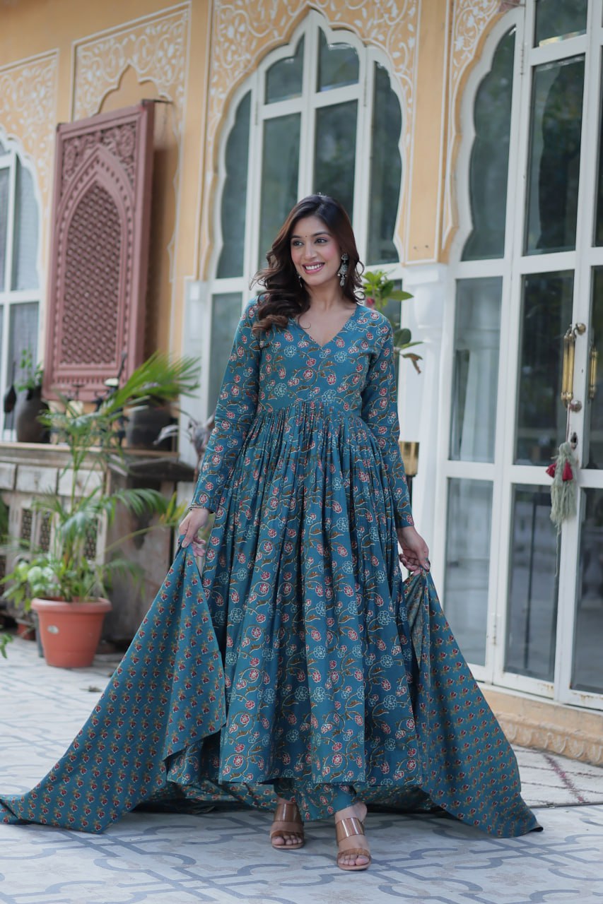 Elegant Pure Cotton 3-Piece Suit Set